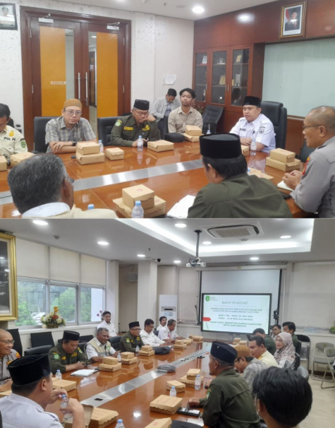 Hadiri Rapat Evaluasi Haji, Nasrun : Pemeriksaan Kesehatan Calhaj Lebih Awal