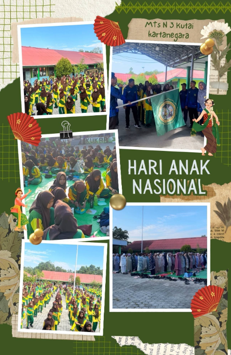 MTsN 3 Kukar Peringati Hari Anak Nasional dengan Ragam Kegiatan Positif