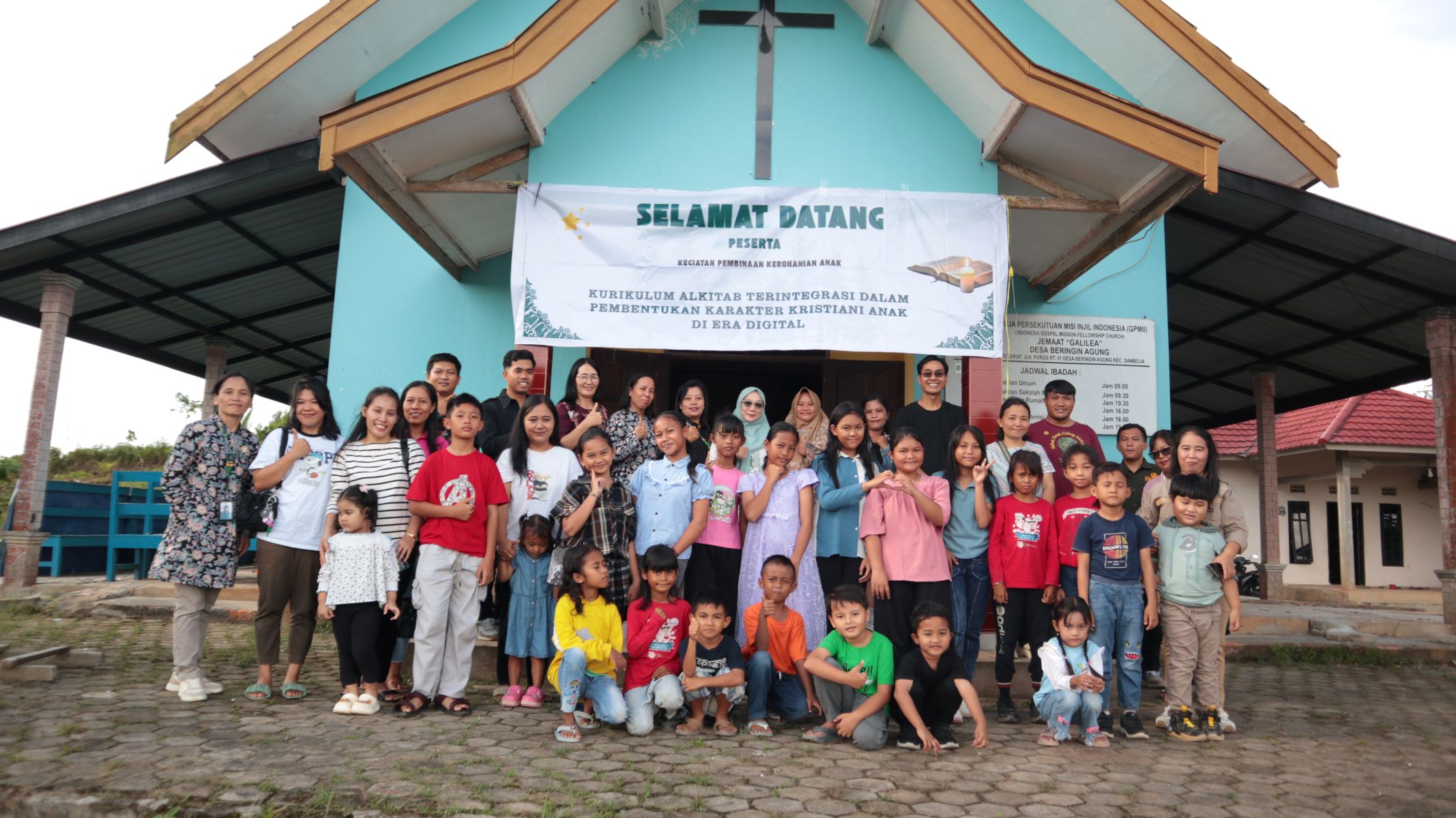 Kemenag Kukar Gelar Pembinaan Kerohanian di Gereja GMII Samboja