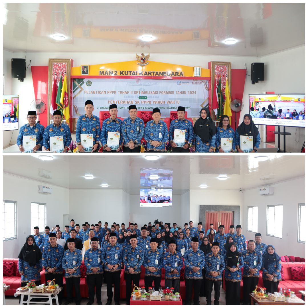 Kakanwil Kemenag Kaltim Beri Pembinaan dan Lantik 47 PPPK