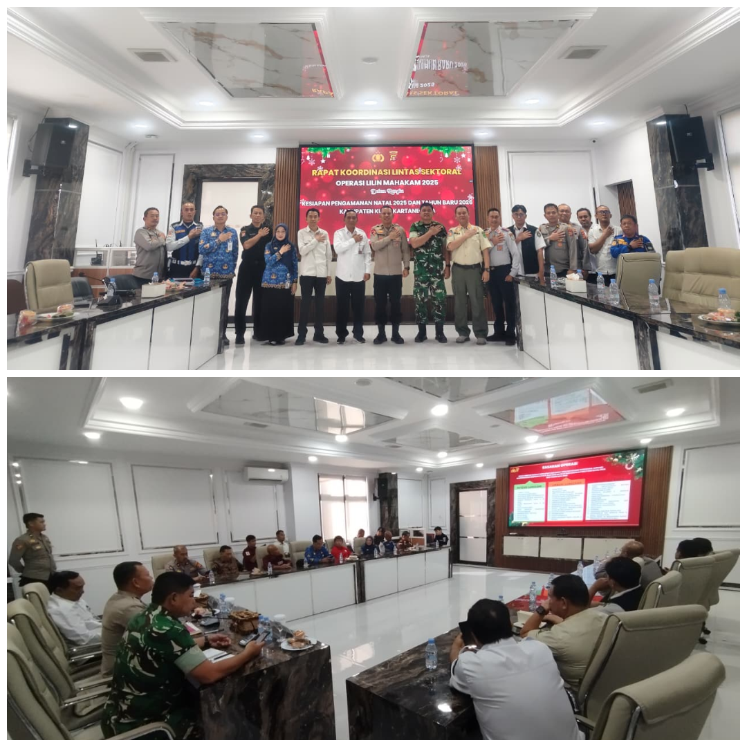 Polres Kukar Matangkan Kesiapan Pengamanan Natal dan Tahun Baru