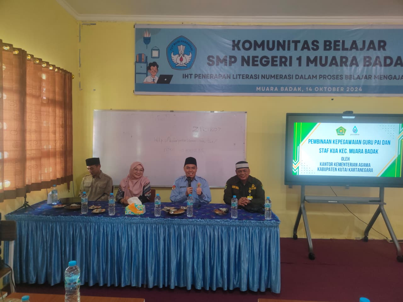 Kemenag Kukar Gelar Pembinaan Guru PAI dan Staf KUA di Muara Badak