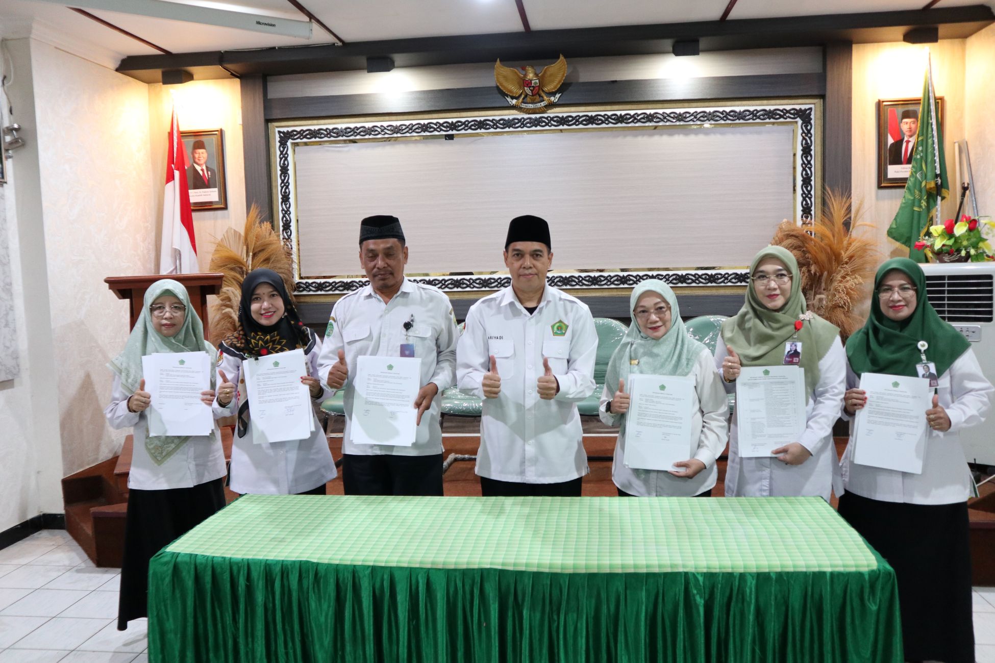 Penandatanganan Capkin 2026, Kemenag Kukar Perkuat Komitmen Menuju WBBM