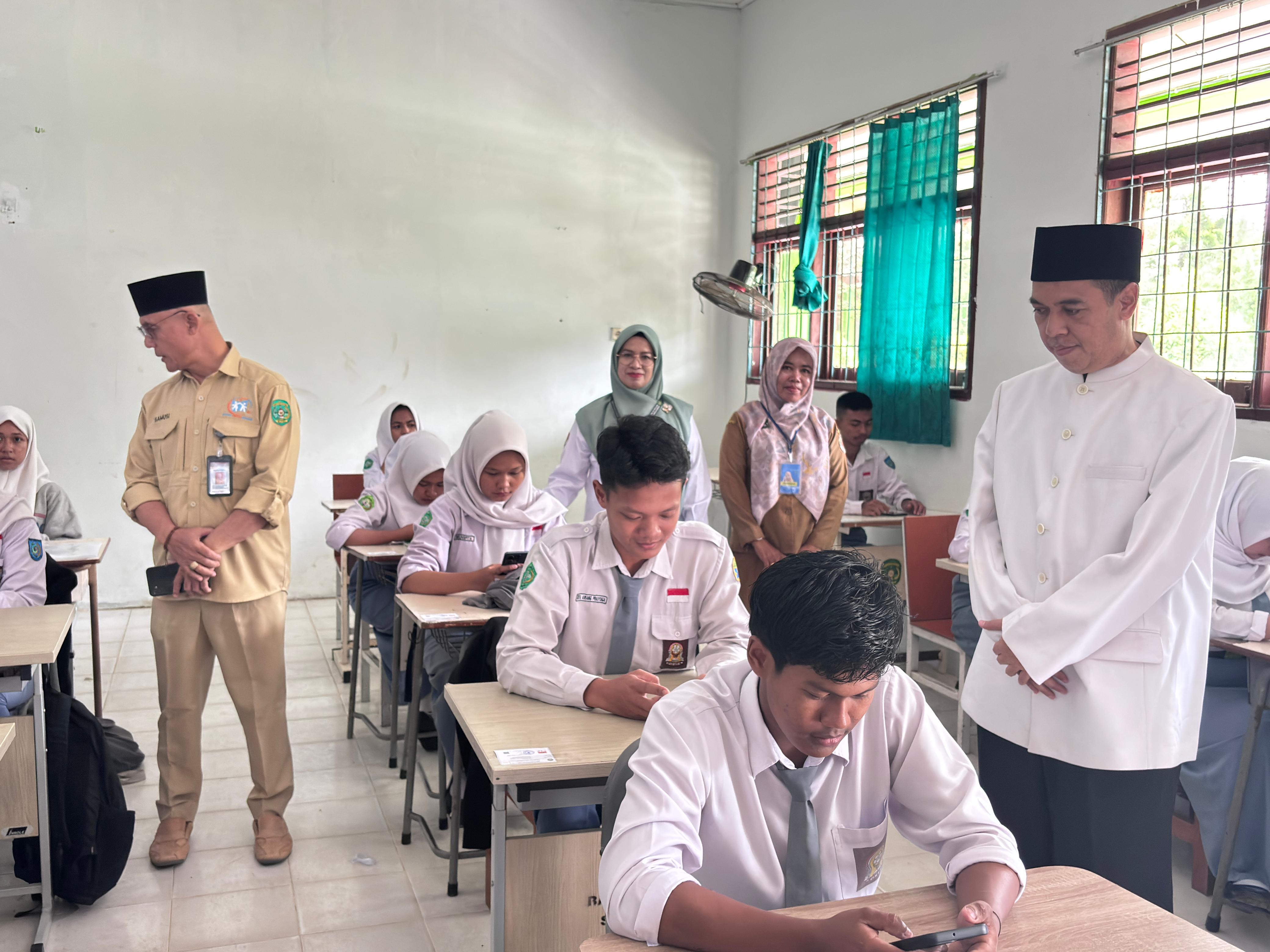 Pastikan ASP PAI Berjalan Tertib, Kemenag Kukar Monitoring Sejumlah SMA dan SMK