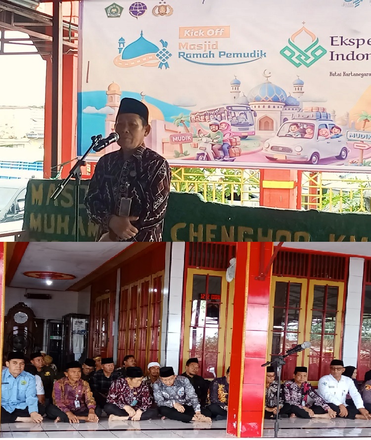 Kakan Kemenag Kukar Hadiri Kick Off Masjid Ramah Pemudik 2026