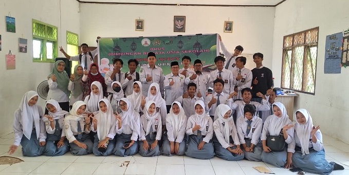 Gaspool BRUS di SMK El Fhalui, Ihsan: Mewujudkan Keluarga Yang Berkualitas di Masa Depan