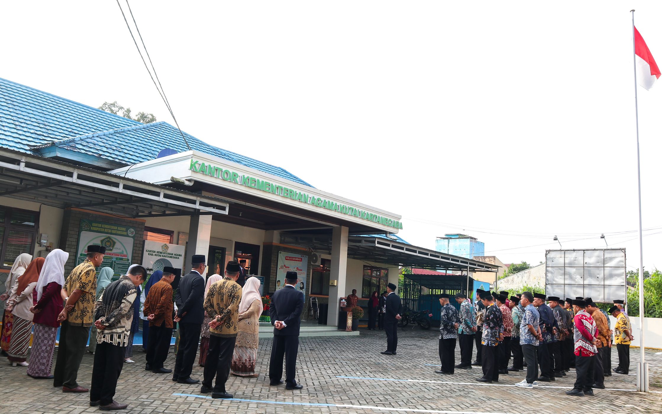 Upacara Hari Lahir Pancasila, Kemenag Kukar Tegaskan Komitmen Kebangsaan ASN
