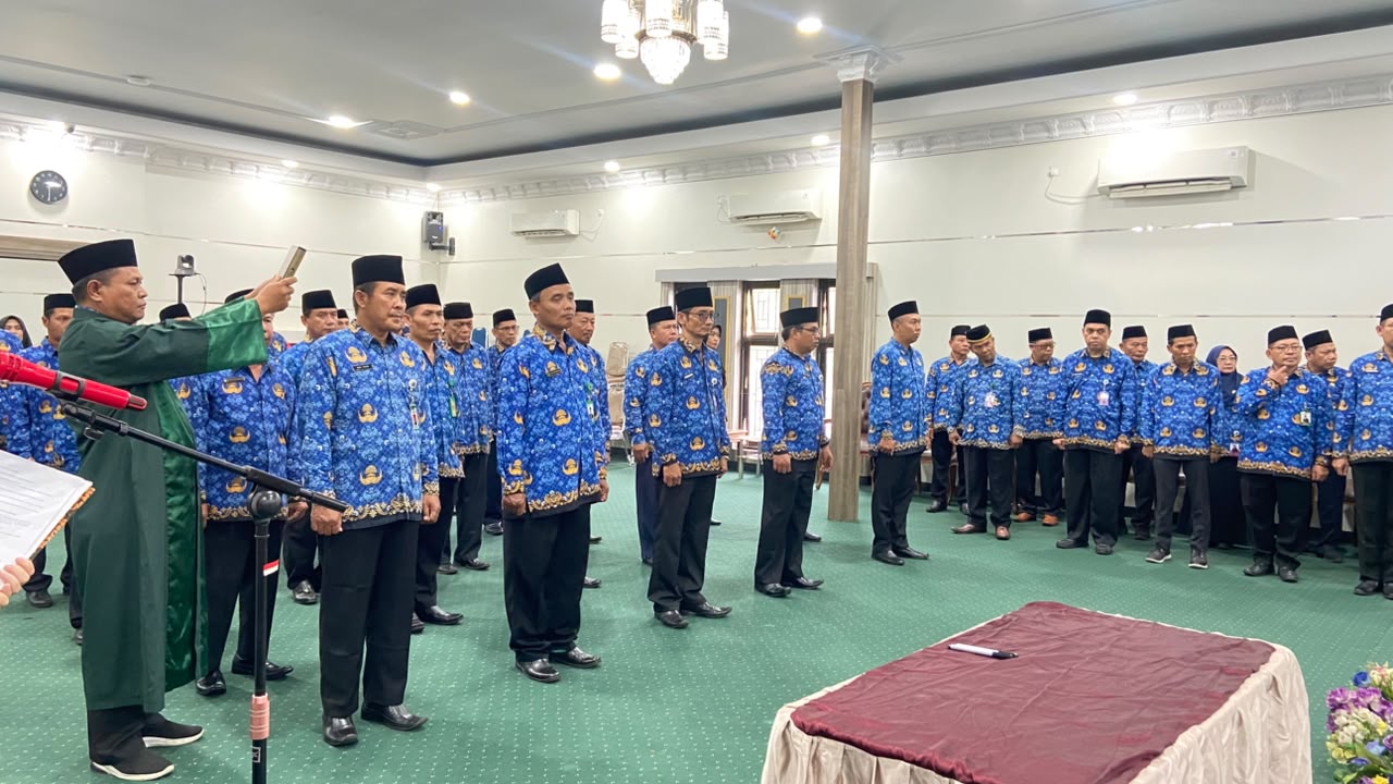 Sembilan Kepala KUA Kukar Dilantik, Perkuat Layanan Keagamaan