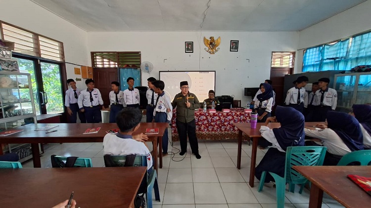 Cegah Kenakalan Remaja, KUA Loa Kulu Gelar BRUS di SMP Negeri 1