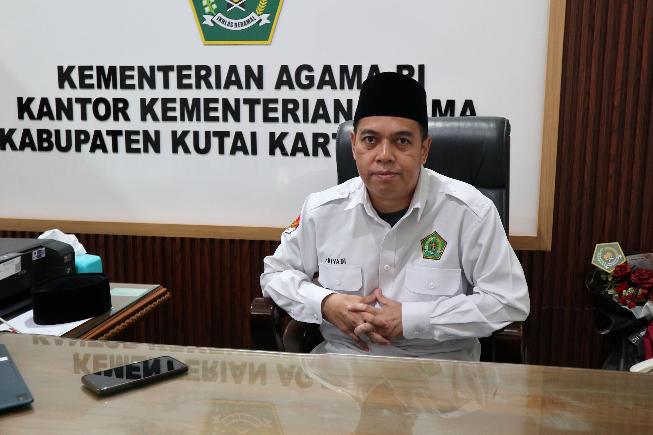 Kakan Kemenag Kukar Ajak Madrasah Dukung Survei Implementasi KBC